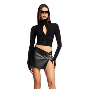 I.AM.GIA i am gia black Ivory Top